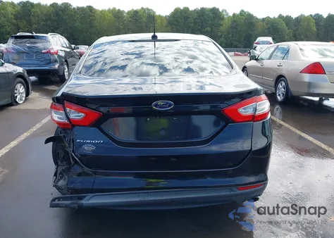 2016 Ford Fusion S from USA, damaged, VIN 3FA6P0G7XGR288053